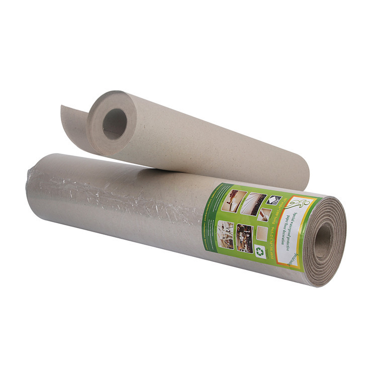 Anti Impact Flooring Protection Paper For Painting Projects